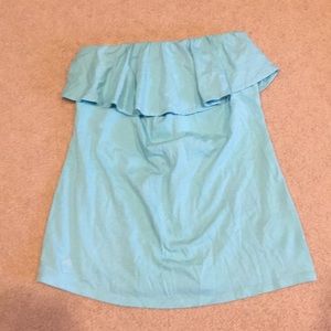 Lily Pulitzer Wiley blue top